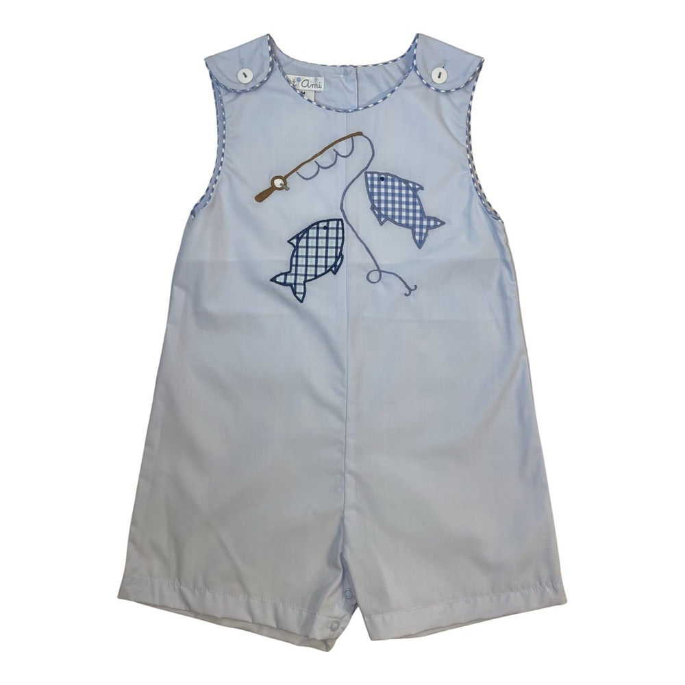 NWT Petit Ami Fishing Sunsuit 24 months